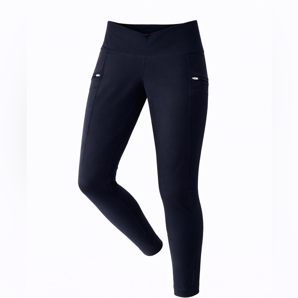 Athleta Black High-Waisted Leggings